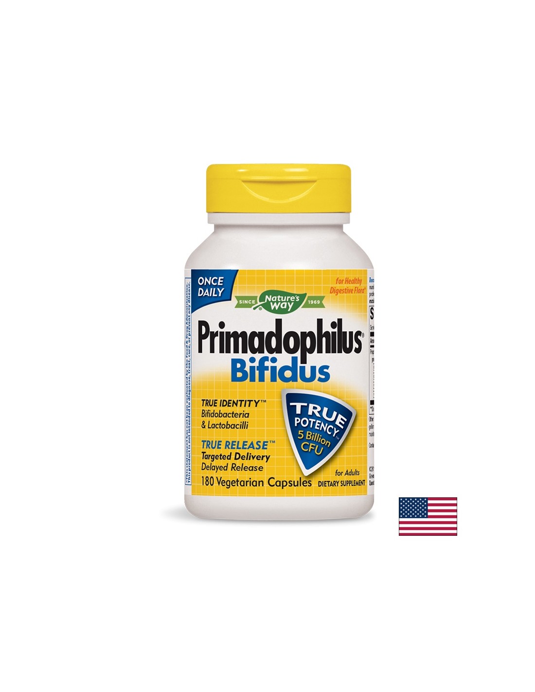 Primadophilus Original 5 δισεκατομμύρια - 180 κάψουλες