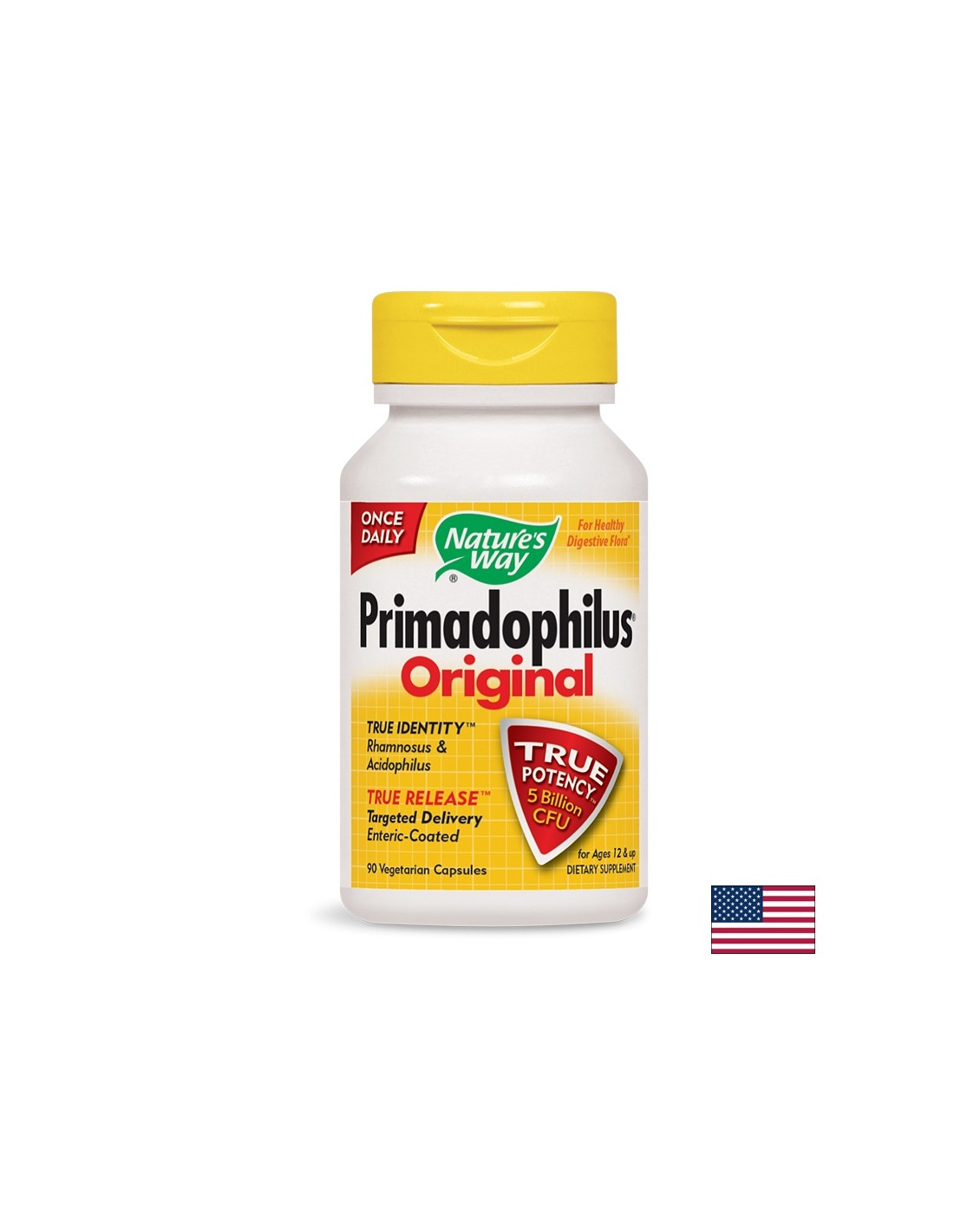Primadophilus Original 5 δισεκατομμύρια - 90 κάψουλες