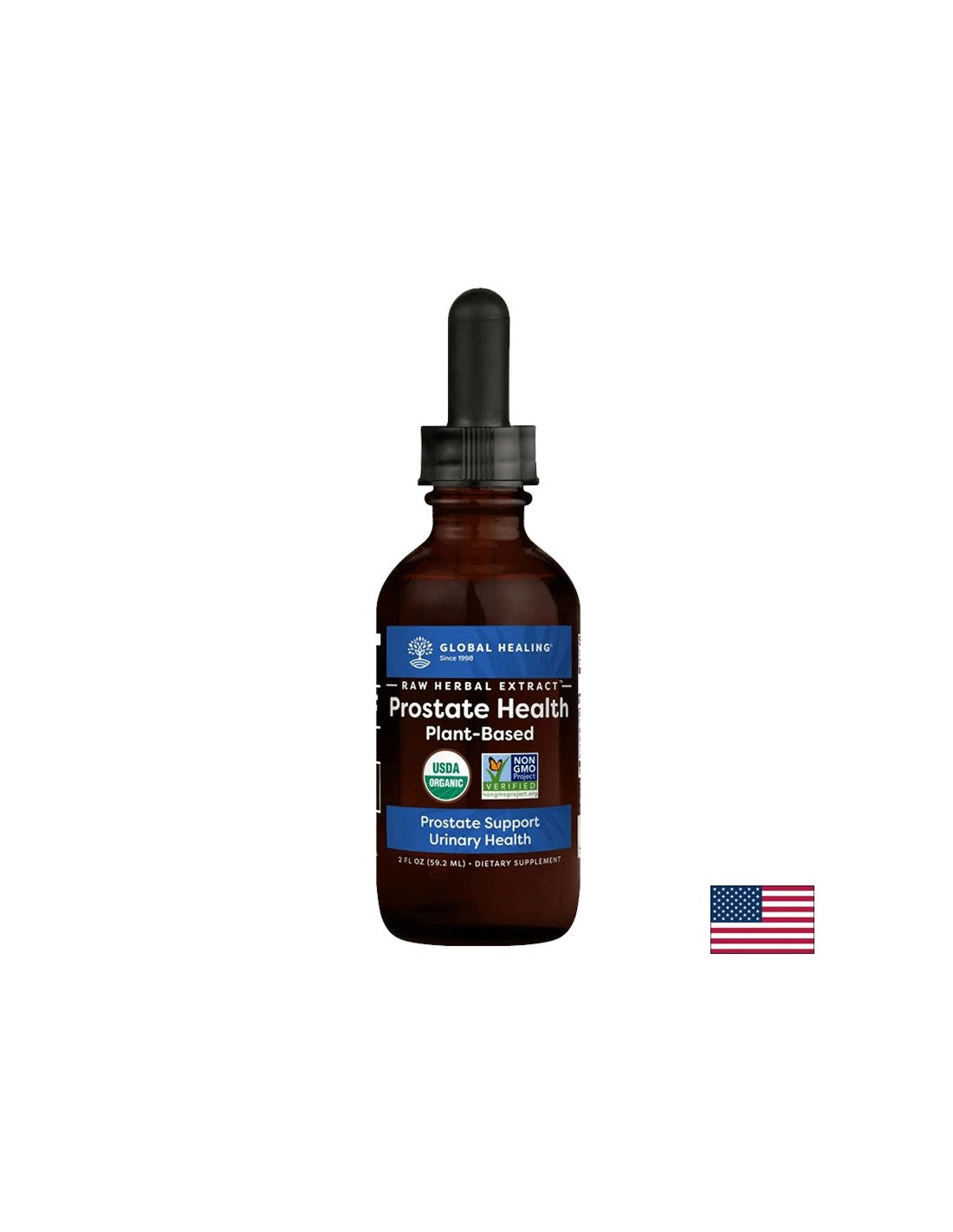 Prostate Health Plant-Based - Care for the prostate, 59.2 ml Global Healing - Nutra Best Europe