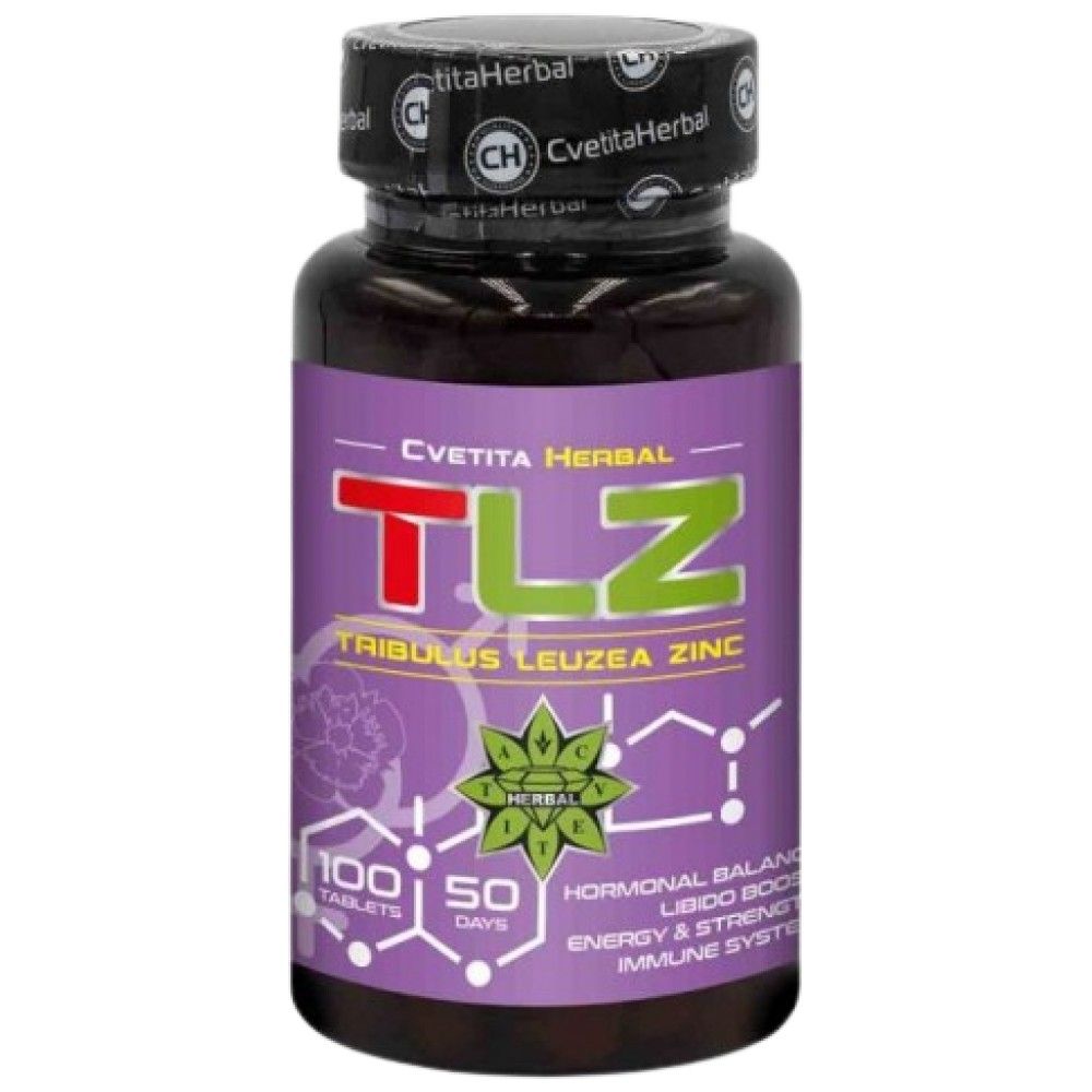 TLZ | Tribulus leuzea ψευδάργυρος - 100 δισκία