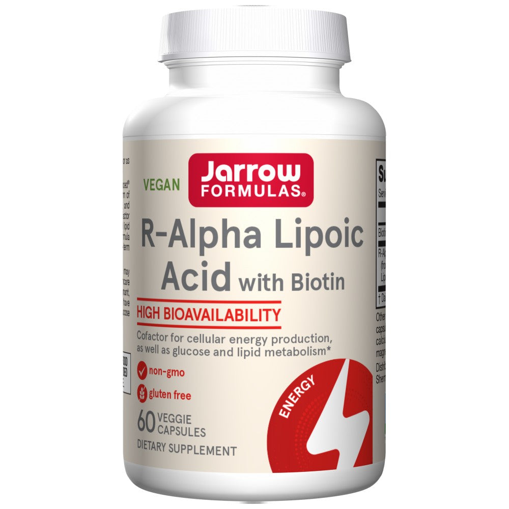 R -alpha lipoic acid + βιοτίνη - 60 κάψουλες