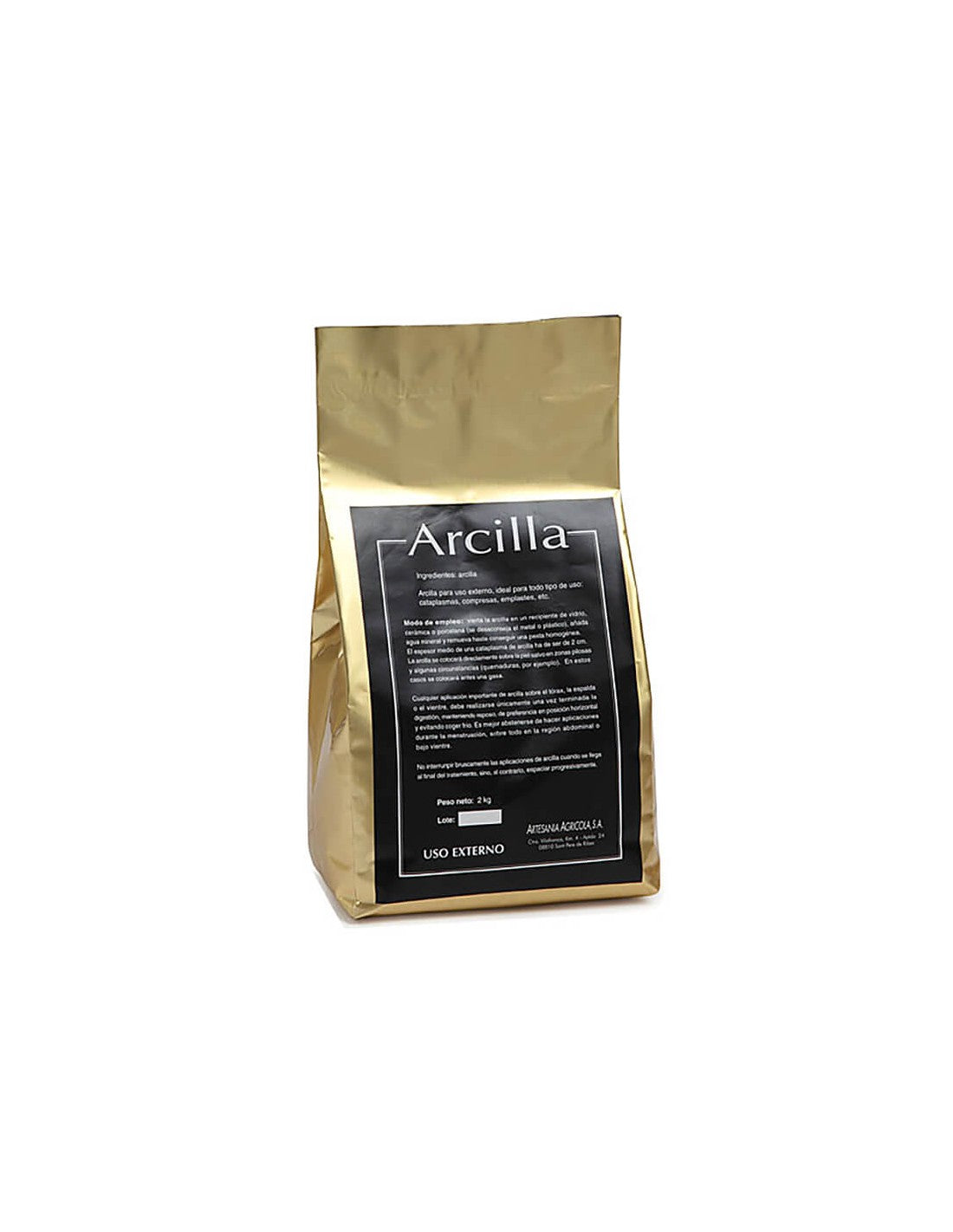 Arcilla - Σκόνη θεραπευτικού αργίλου, 2 kg Arte<tc>san</tc>μεταξύ