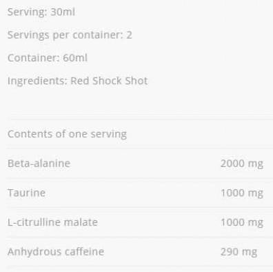 Κόκκινο σοκ - 80 ml