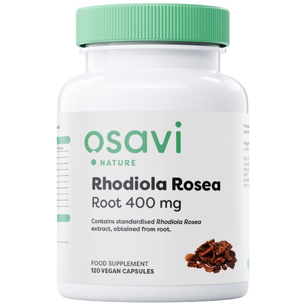 Ρίζα Rhodiola Rosea 400 mg - 120 κάψουλες
