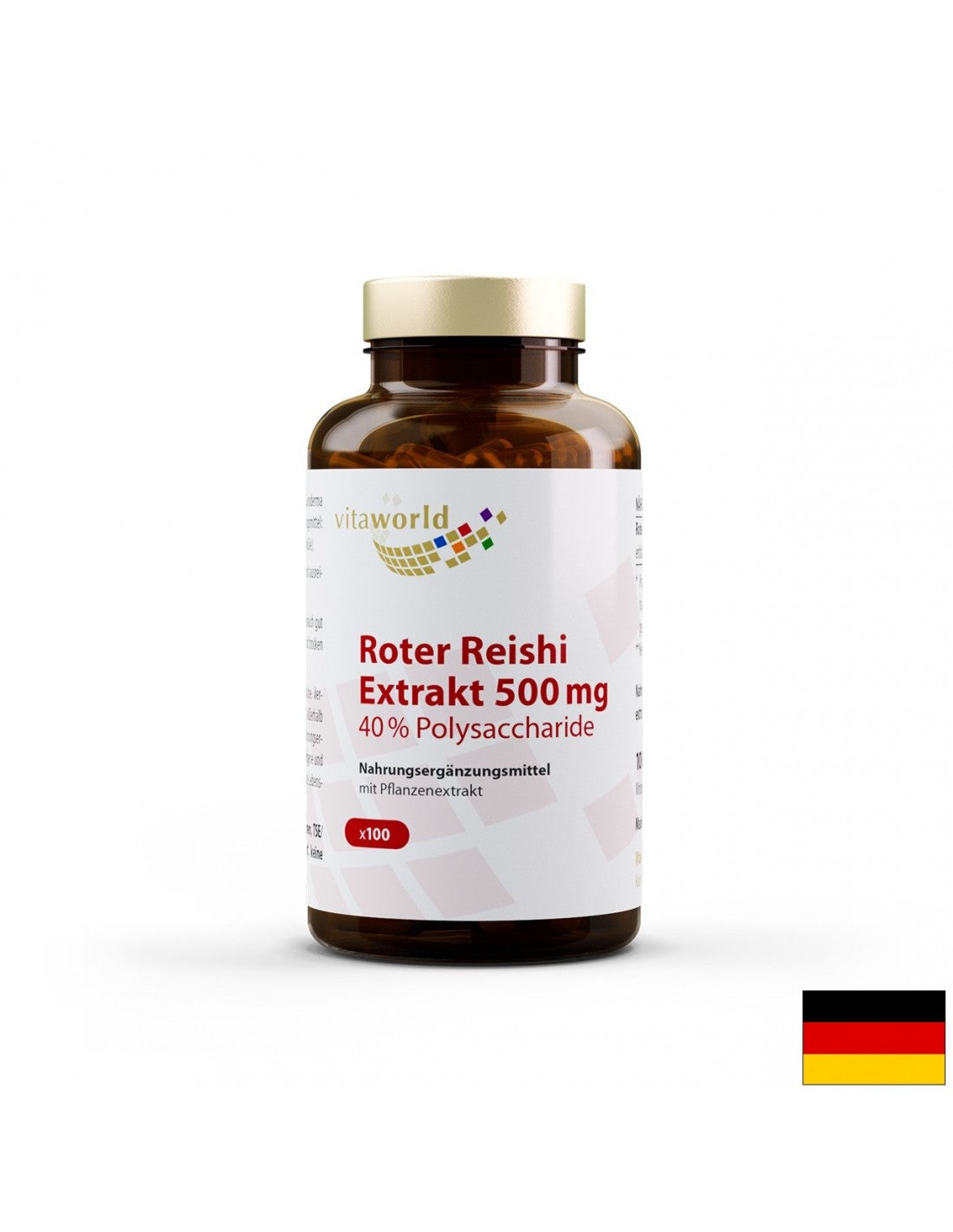 ROTER REISHI EXTRACT/RED REISHI 500 mg, 100 κάψουλες