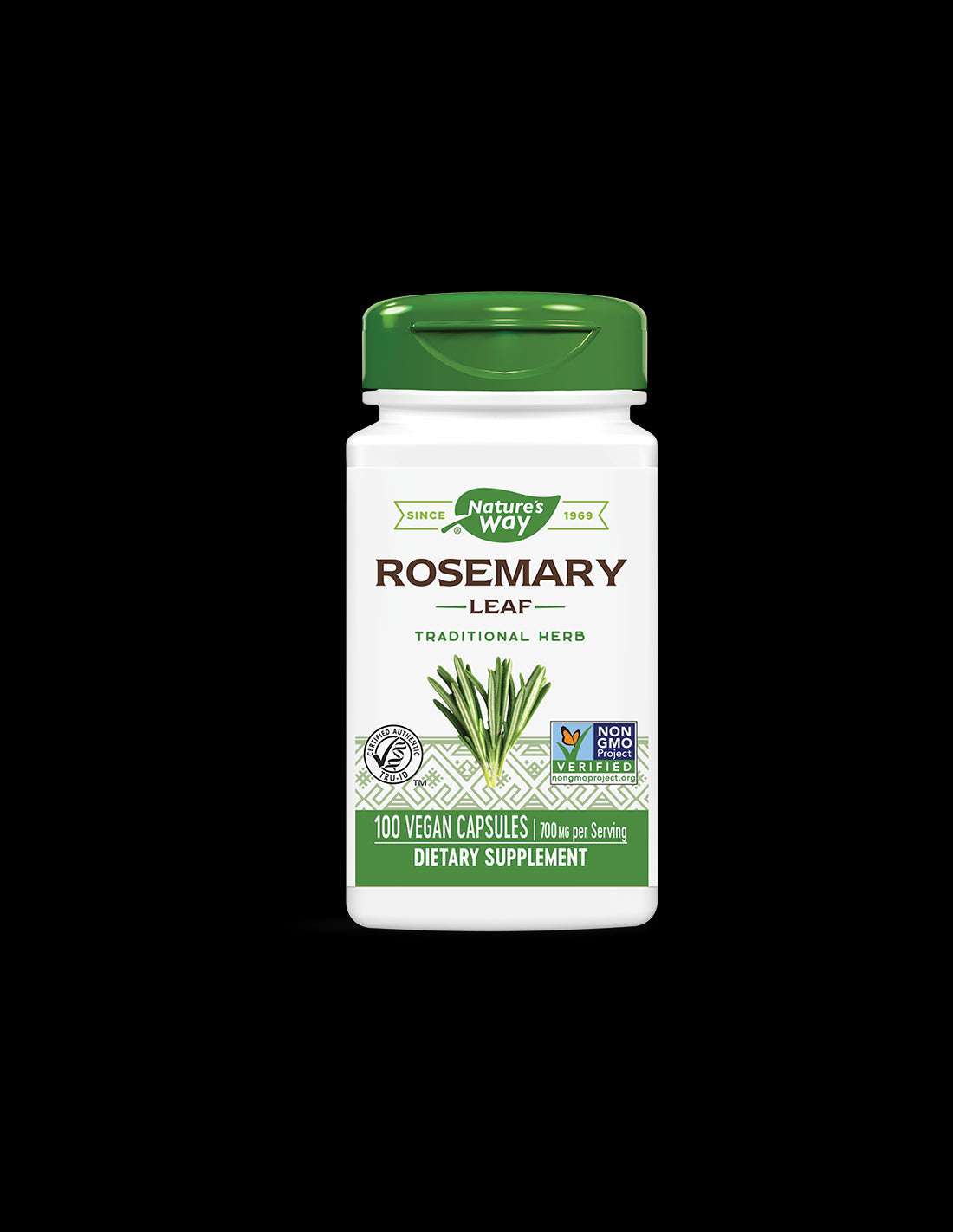 Rosemary Leaves 350 mg - 100 capsules - Nutra Best Europe