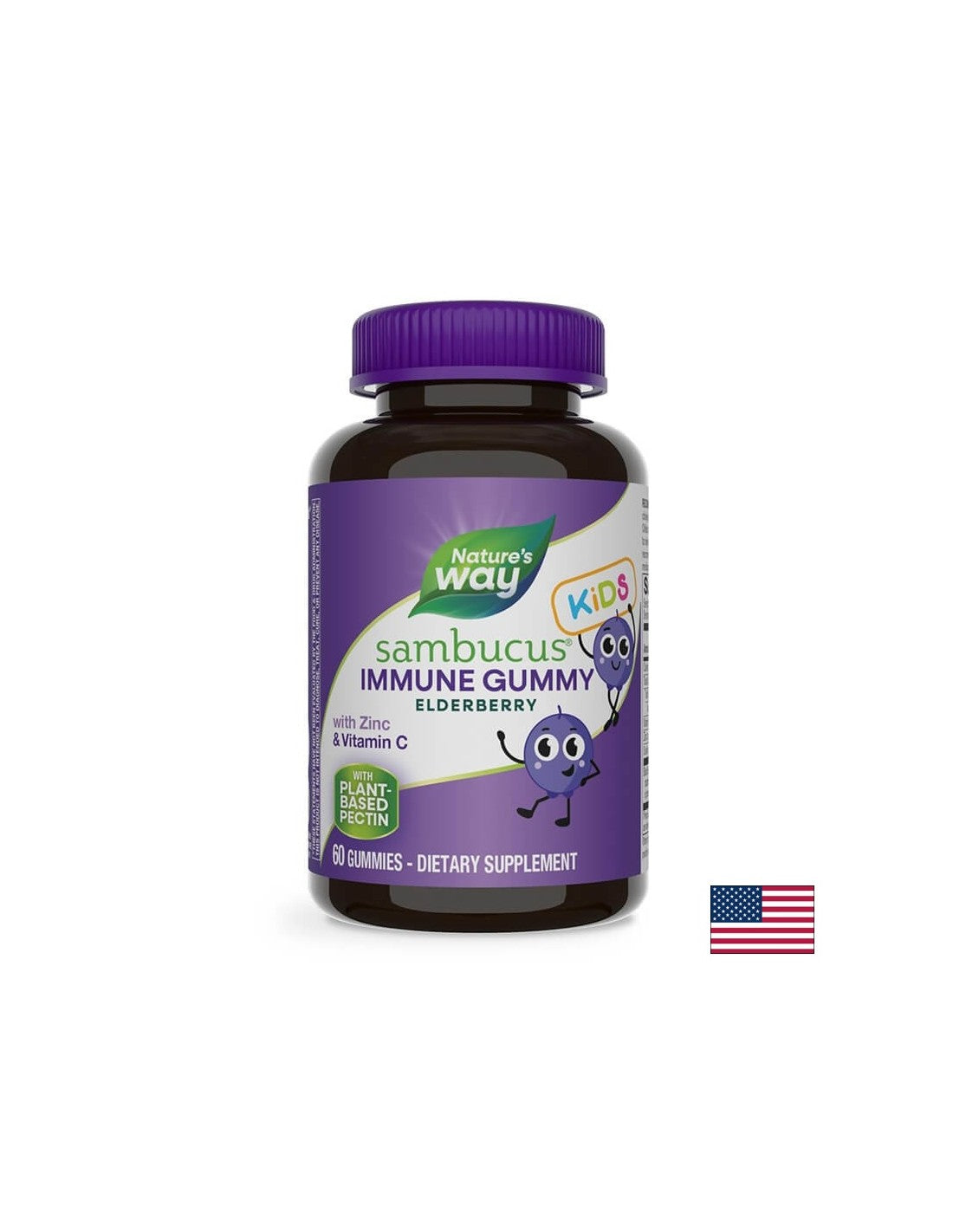 Sambucus For Kids 25 mg - 60 gummies - Nutra Best Europe
