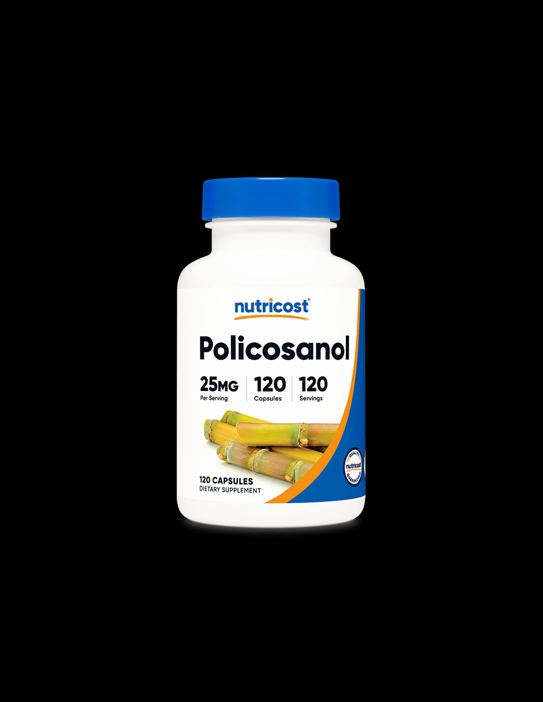 Cardiovascular system - Policosanol, 25 mg x 120 capsules Nutricost - Nutra Best Europe