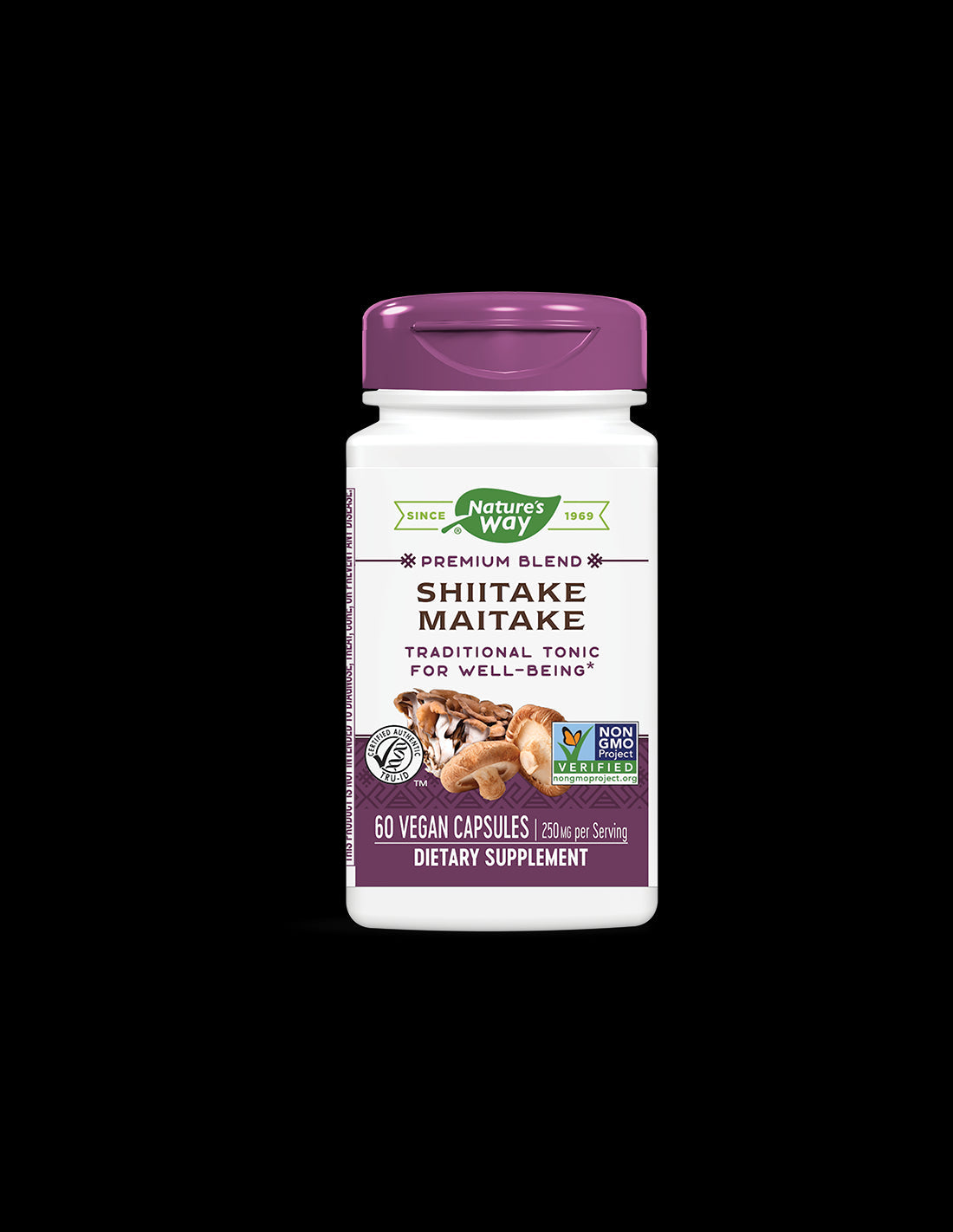 Shiitake και Maitake 250 mg - 60 κάψουλες