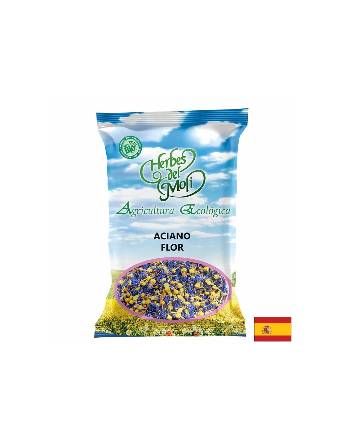Μπλε καλαμπόκι (χρώμα), βιογραφικό, 10 g