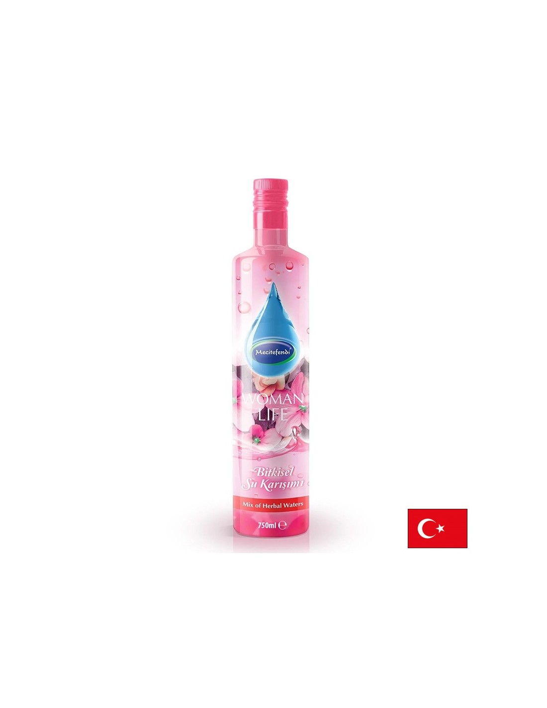 Αρωματικό φυτικό νερό για τις γυναίκες - ορμονική υγεία, 750 ml, 15 δόσεις