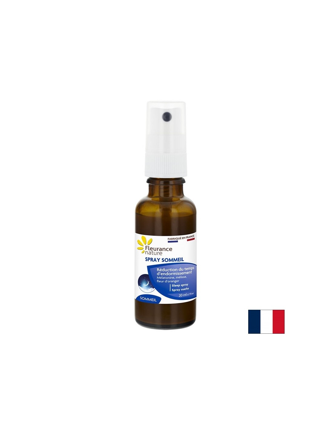 Sleep spray with melatonin and vitamin B1, B6 - 20 ml Fleurance Nature - Nutra Best Europe