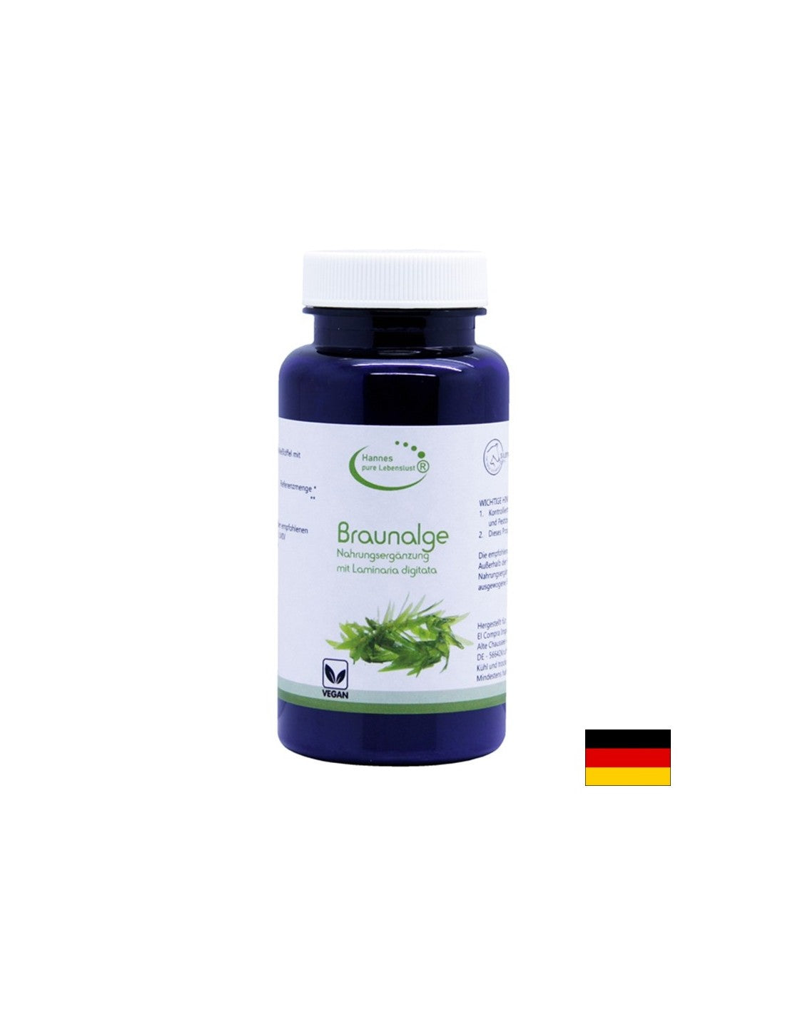 Thyroid gland - Brown algae, 100 g powder - Nutra Best Europe