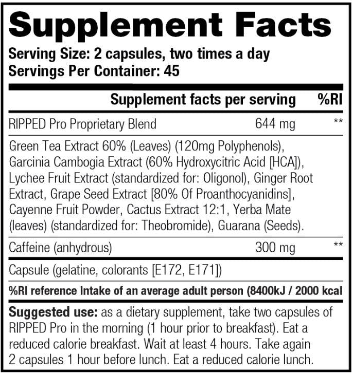 Rapped Pro - 90 κάψουλες