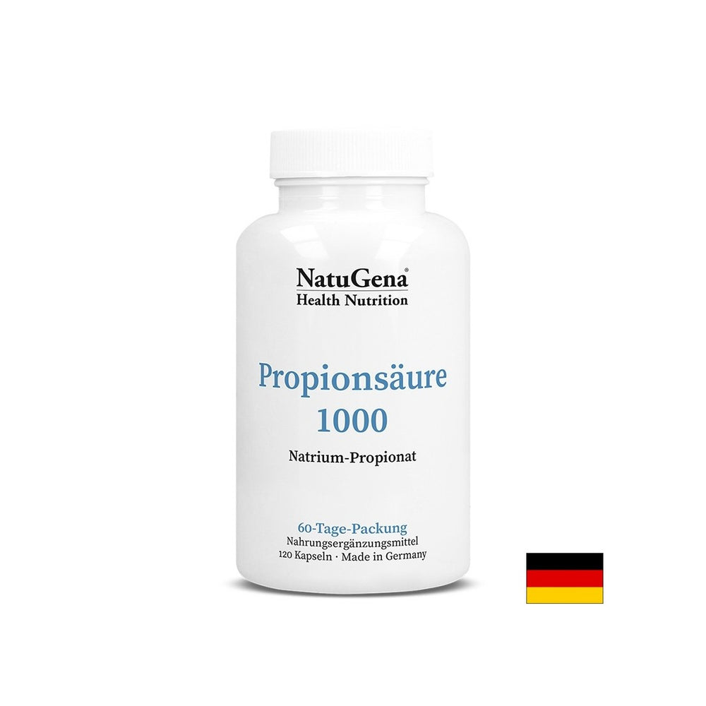 Gastrointestinal tract - Propionic acid, 500 mg x 120 capsules - Nutra Best Europe