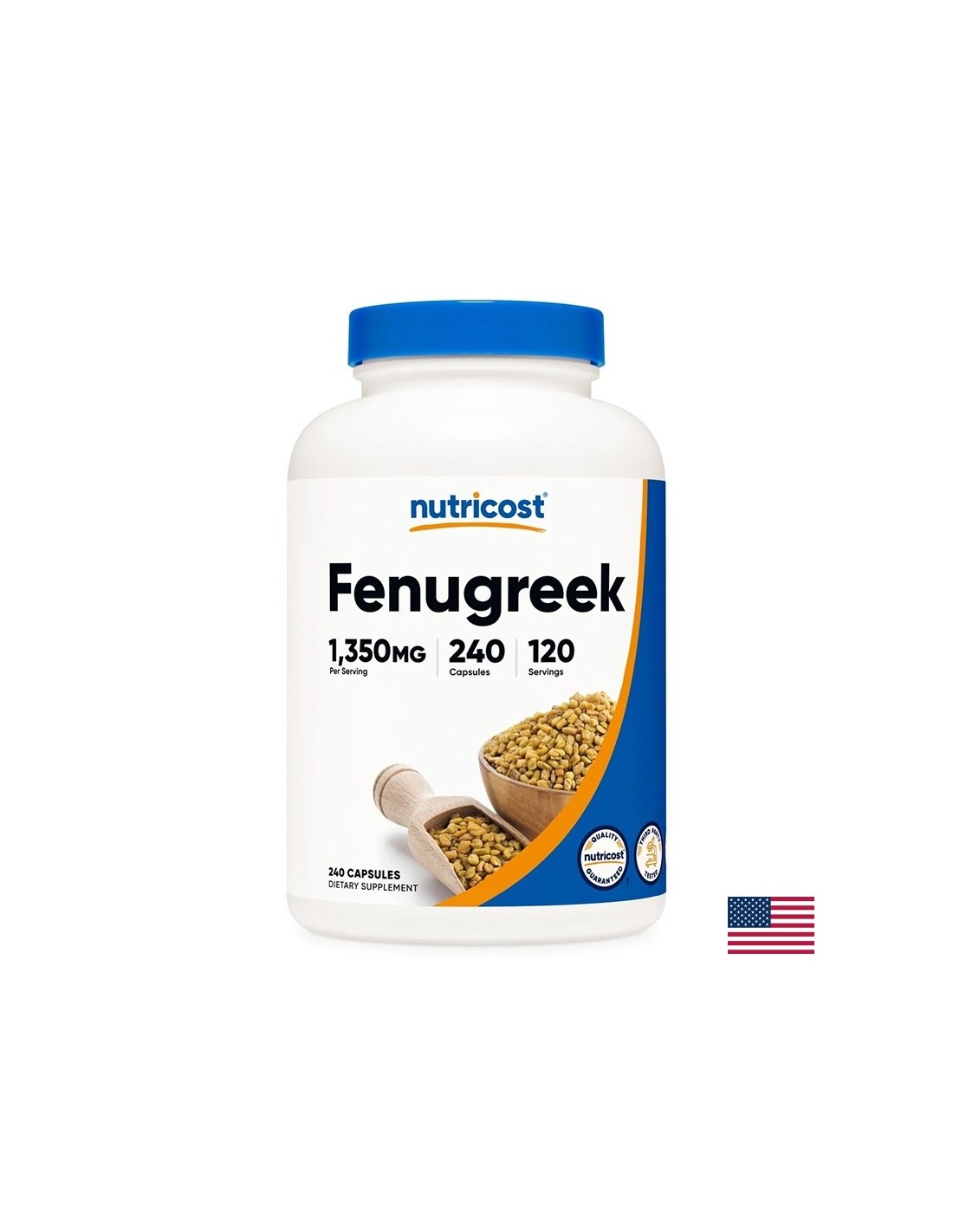 Γαστρεντερική οδός - Fenugreek (σπόροι), 240 κάψουλες