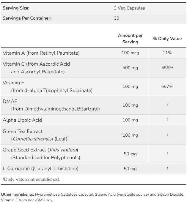 Wrinkle Rescue ™ - 60 κάψουλες