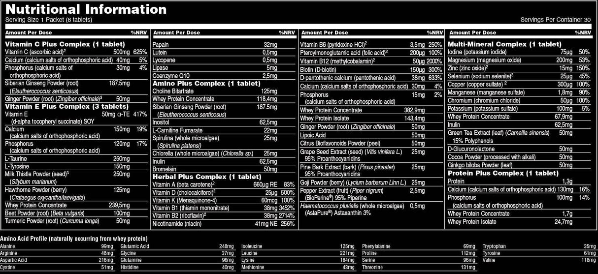 Animal Pak - 30 πακέτα
