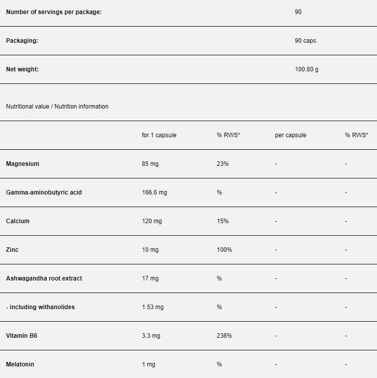 Sleep Aid - 90 κάψουλες