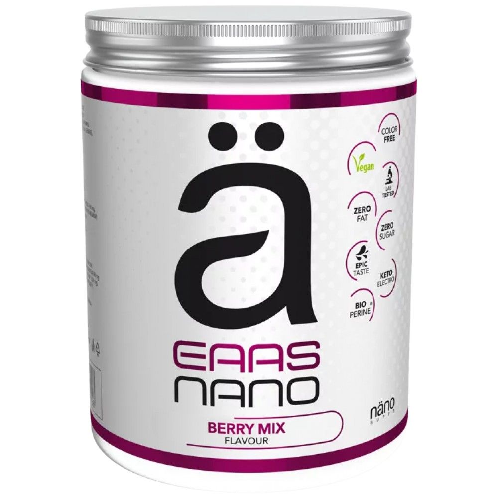 EAA Nano | Με ηλεκτρολύτες & Bioperine - 420 γραμμάρια