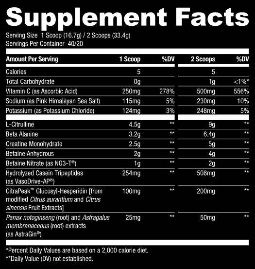 Pump Daddy Pre -Workout V2 - 652 γραμμάρια