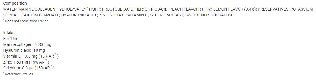 Καθαρό κολλαγόνο+ υγρό | Κολλαγόνο ψαριών - 500 ml