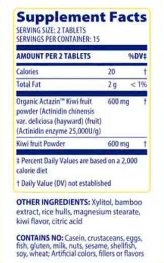 Κανονικότητα Kiwi - 30 μασώμενα δισκία
