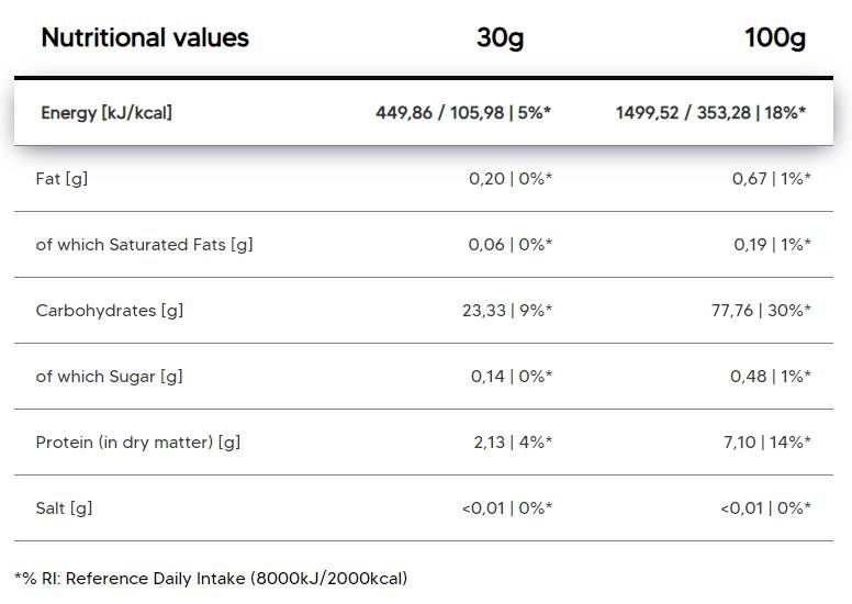 Κρέμα ρυζιού | Σύνθετος υδατάνθρακες - 1200 γραμμάρια