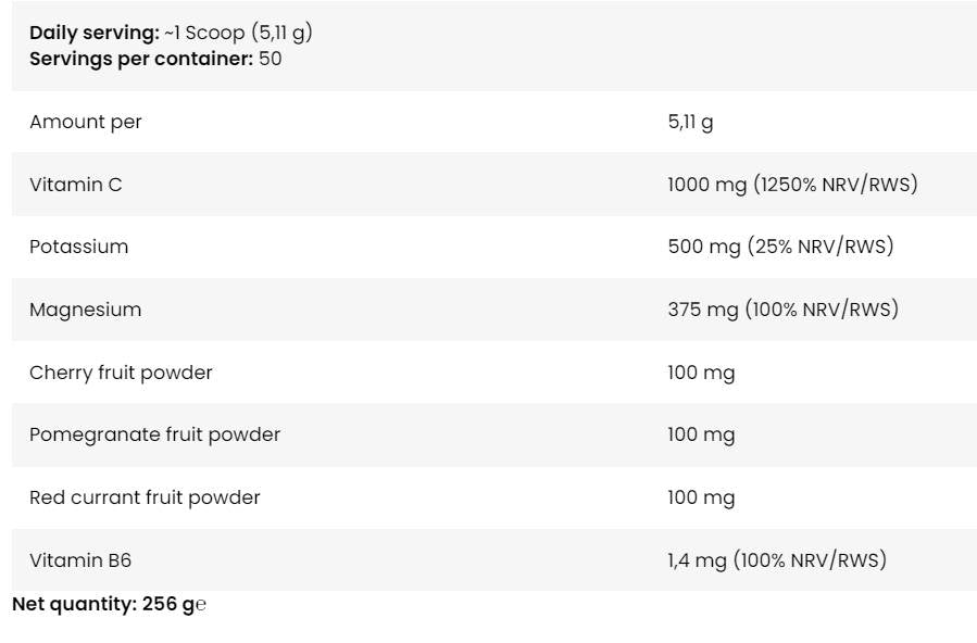 Μαγνήσιο και κάλιο με stevia | Τόσο καλό! Σειρά - 256 γραμμάρια