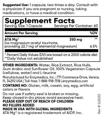 Μαγνητικό μαγνήσιο - 60 κάψουλες