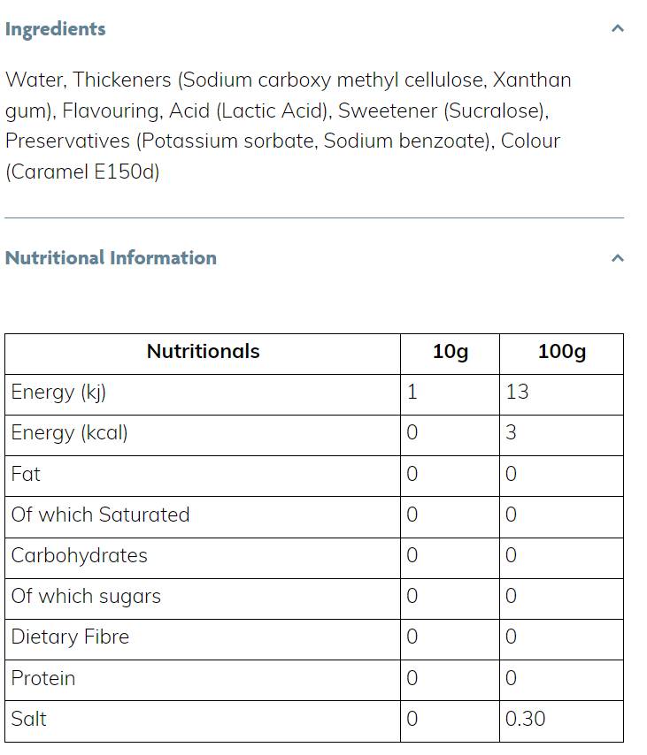 Skinny σιρόπι | Κέικ γενεθλίων - 425 ml