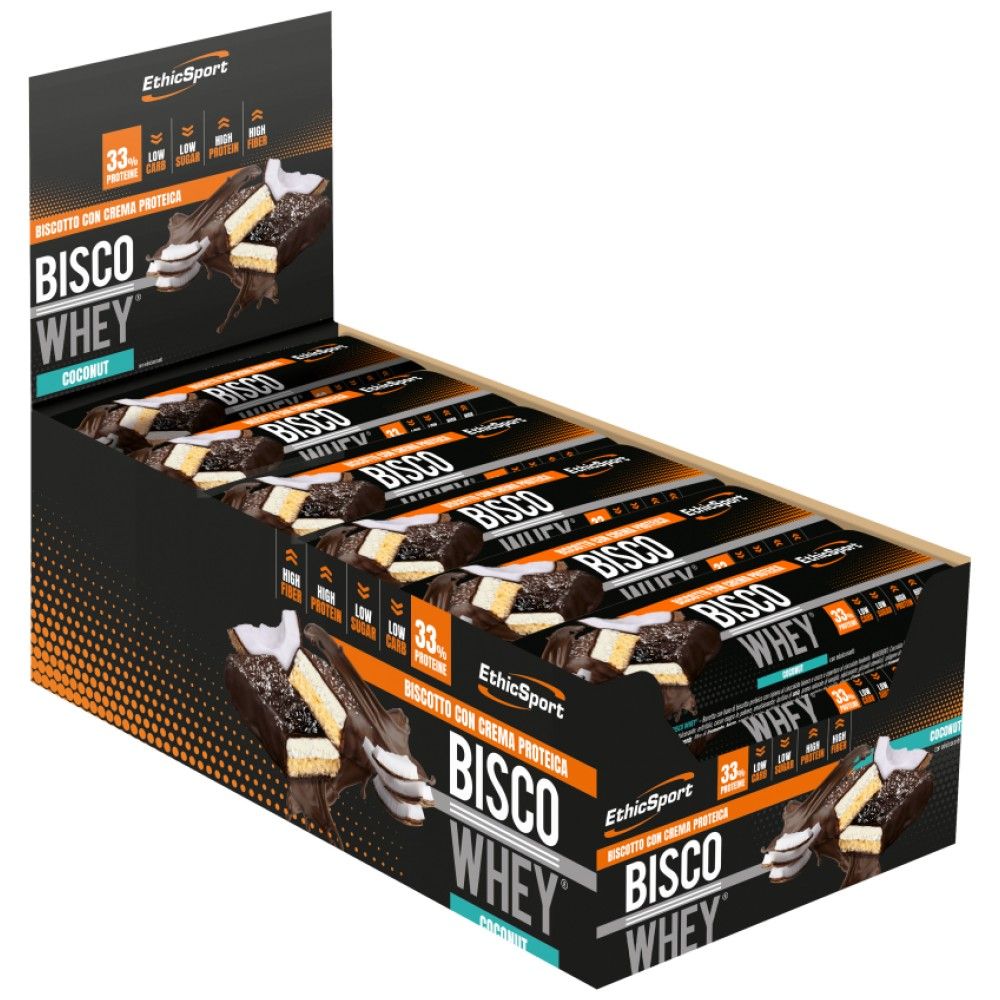 Bisco Whey High Protein Bar - 24 x 40 γραμμάρια