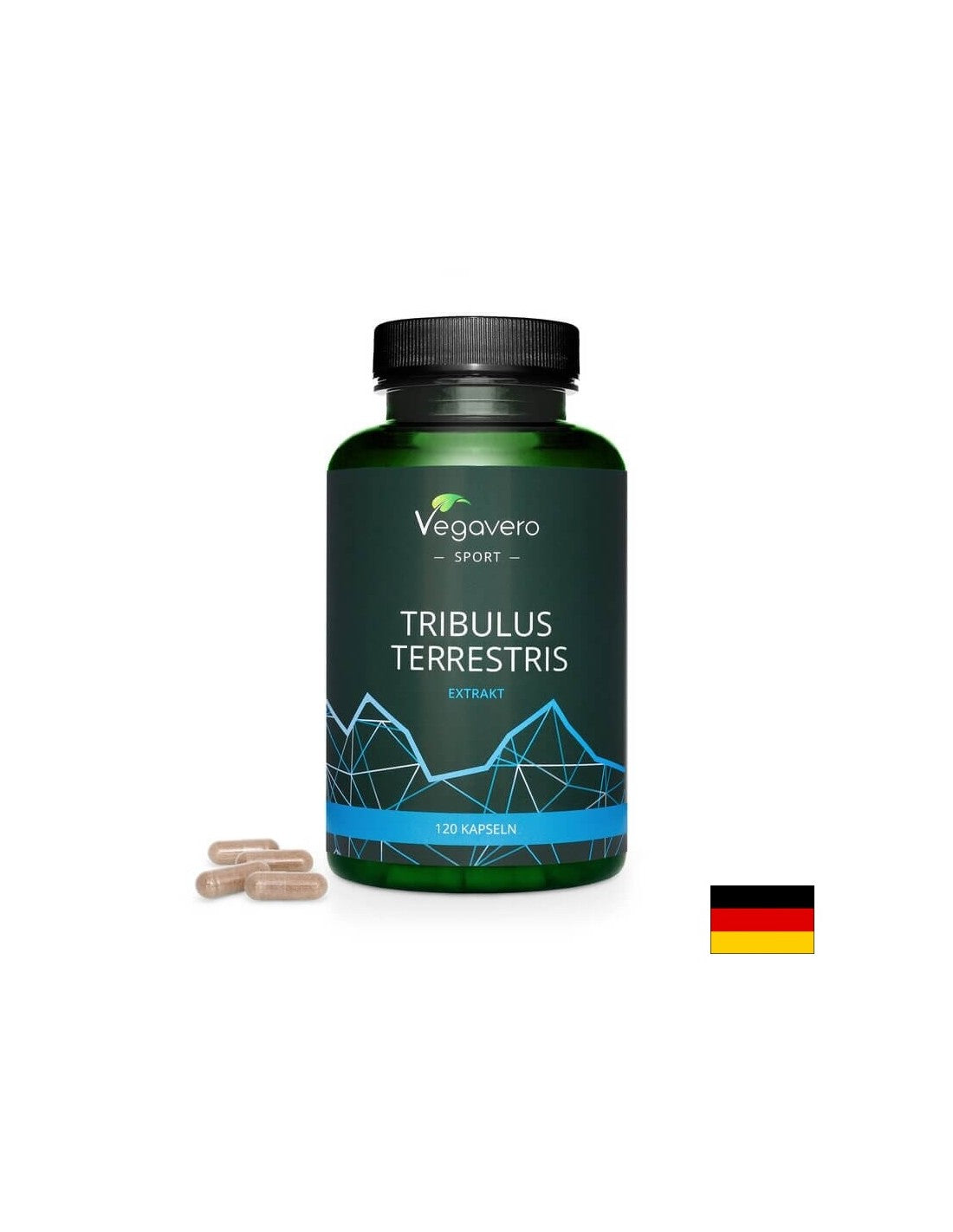 Tribulus Terrestris/ Tribulus Terrestris (Τριβόδι της Γιαγιάς), 120 κάψουλες, 100% Vegan <tc>Vegavero</tc>