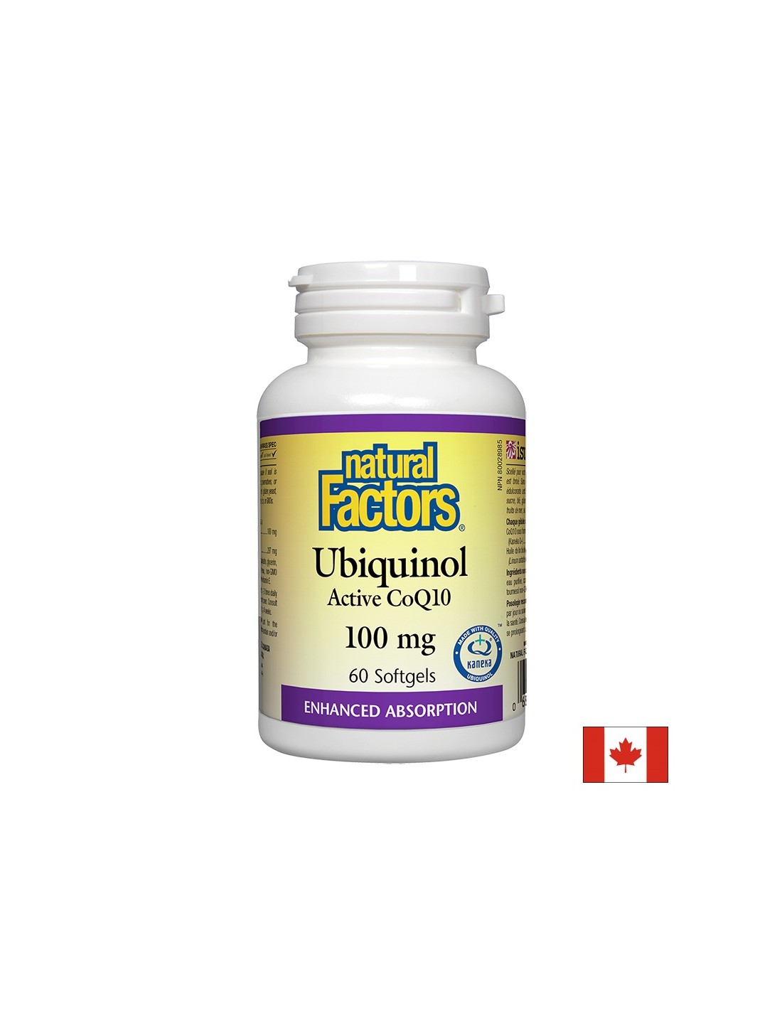 Ubiquinol Active CoQ10 100 mg - 60 κάψουλες γέλης