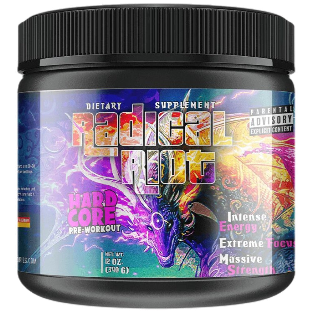 Radical Riot V3 Hardcore Pre Workout - 340 γραμμάρια