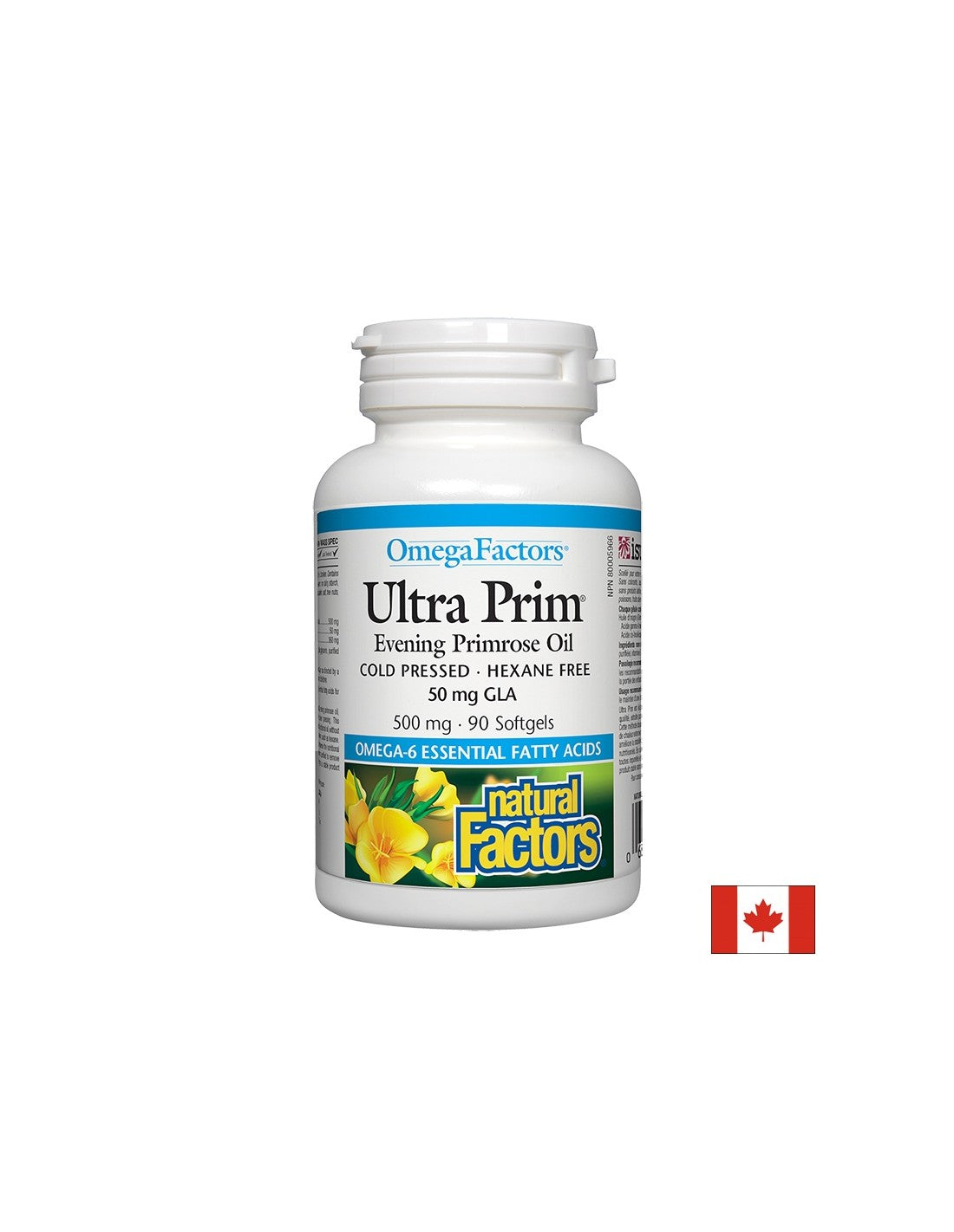 Ultra Prim Evening Primrose Oil 500 mg - 90 κάψουλες πηκτής