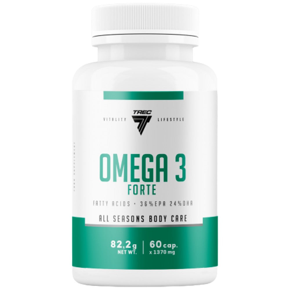 OMEGA 3 FORTE 1000 mg | 60% EPA DHA - 60 κάψουλες πηκτής
