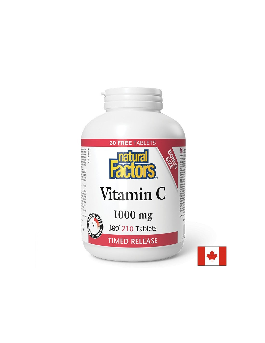 Βιταμίνη C 1000 mg και Βιοφλαβόνες - Ανοσοποίηση, 210 δισκία (ε<tc>XTEND</tc>έκδοση έκδοσης) <tc>Natural Factors</tc>