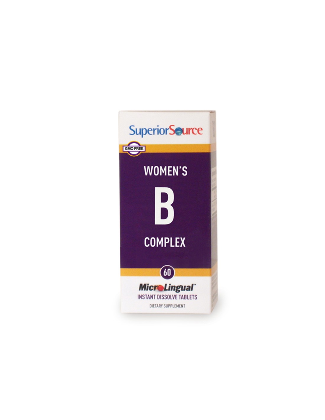 Vitamin B Complex for Women, 60 Sublingual Tablets Superior Source - Nutra Best Europe
