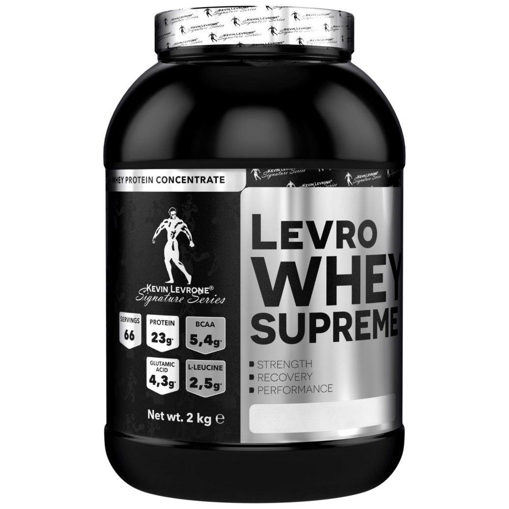 Levrowhey Supreme/100% πρωτεΐνη ορού γάλακτος - 2000 γραμμάρια