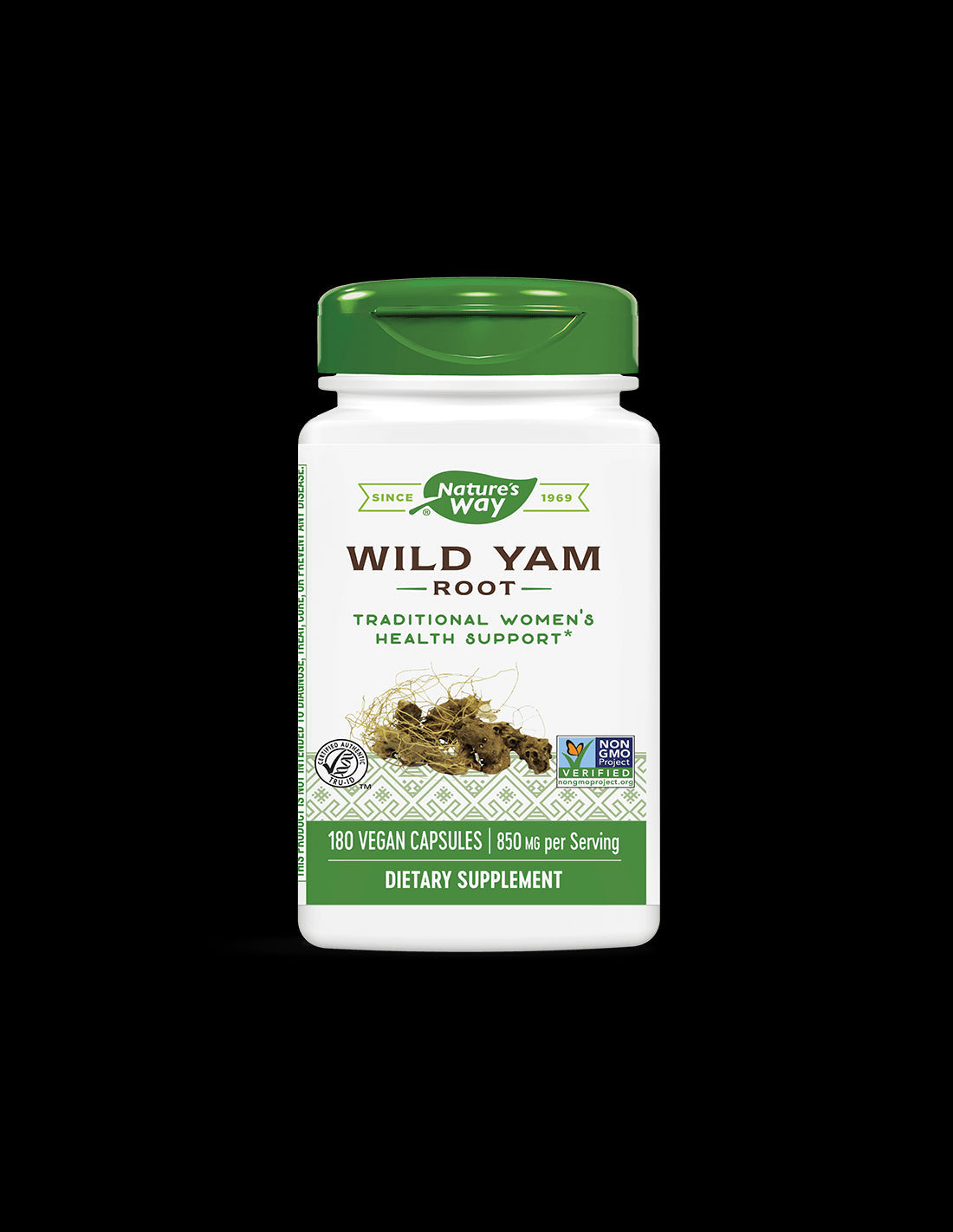 Wild Yam Root 425 mg - 180 capsules - Nutra Best Europe