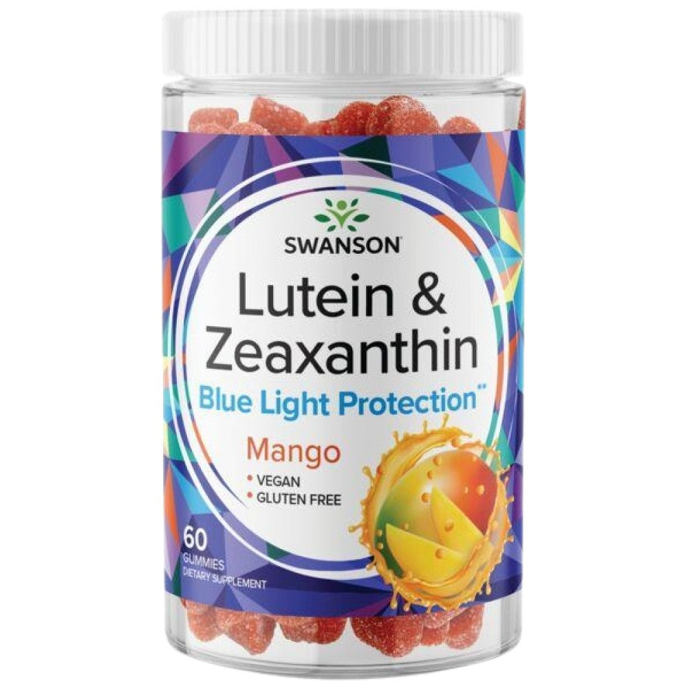 Lutein & Zeaxanthin Gummies | Μάνγκο - 60 μασώμενα δισκία