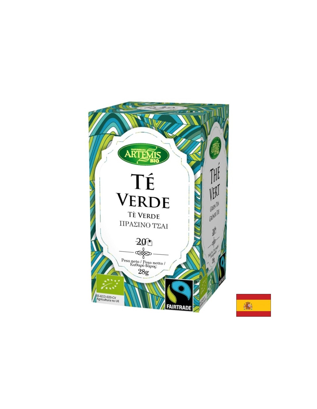 Πράσινο τσάι, βιογραφικό, 20 σακούλες φίλτρων