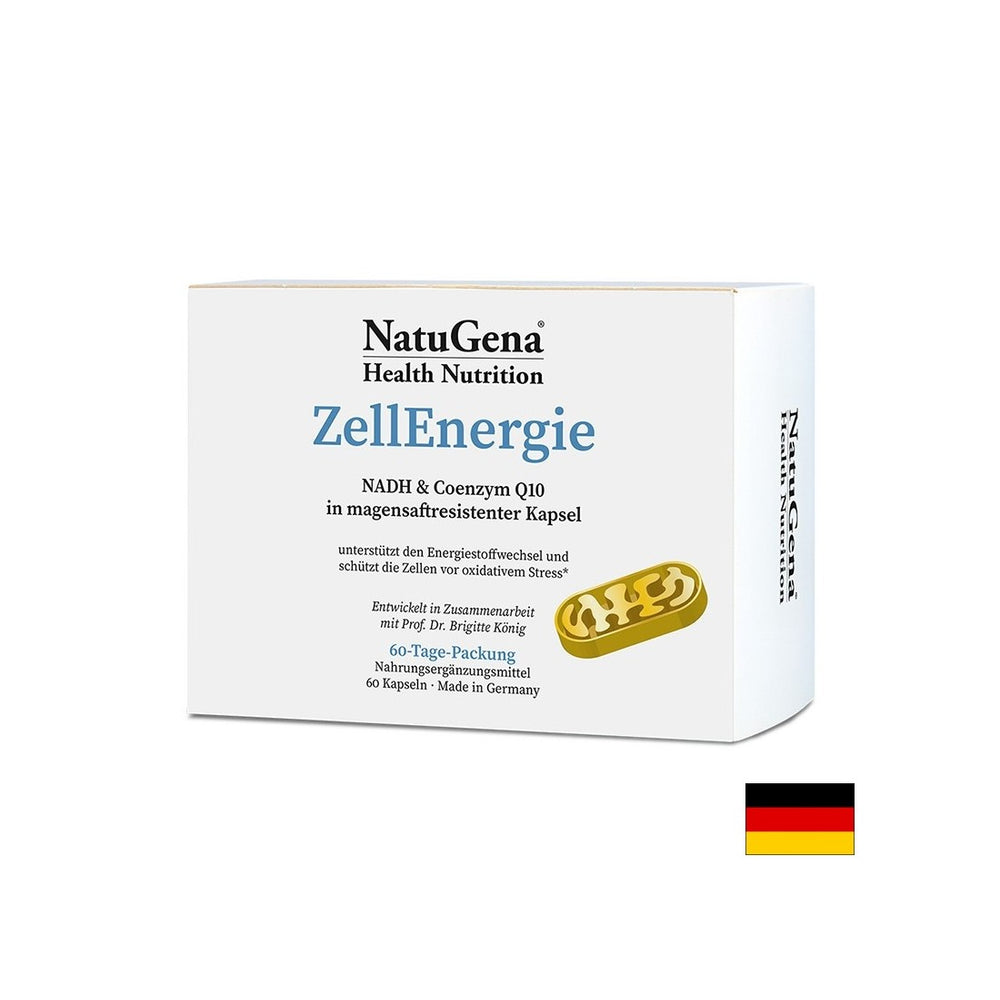 Zellenergie - Cellular Energy με NADH και Coenzyme Q10, 60 κάψουλες για 2 μήνες πρόσληψης