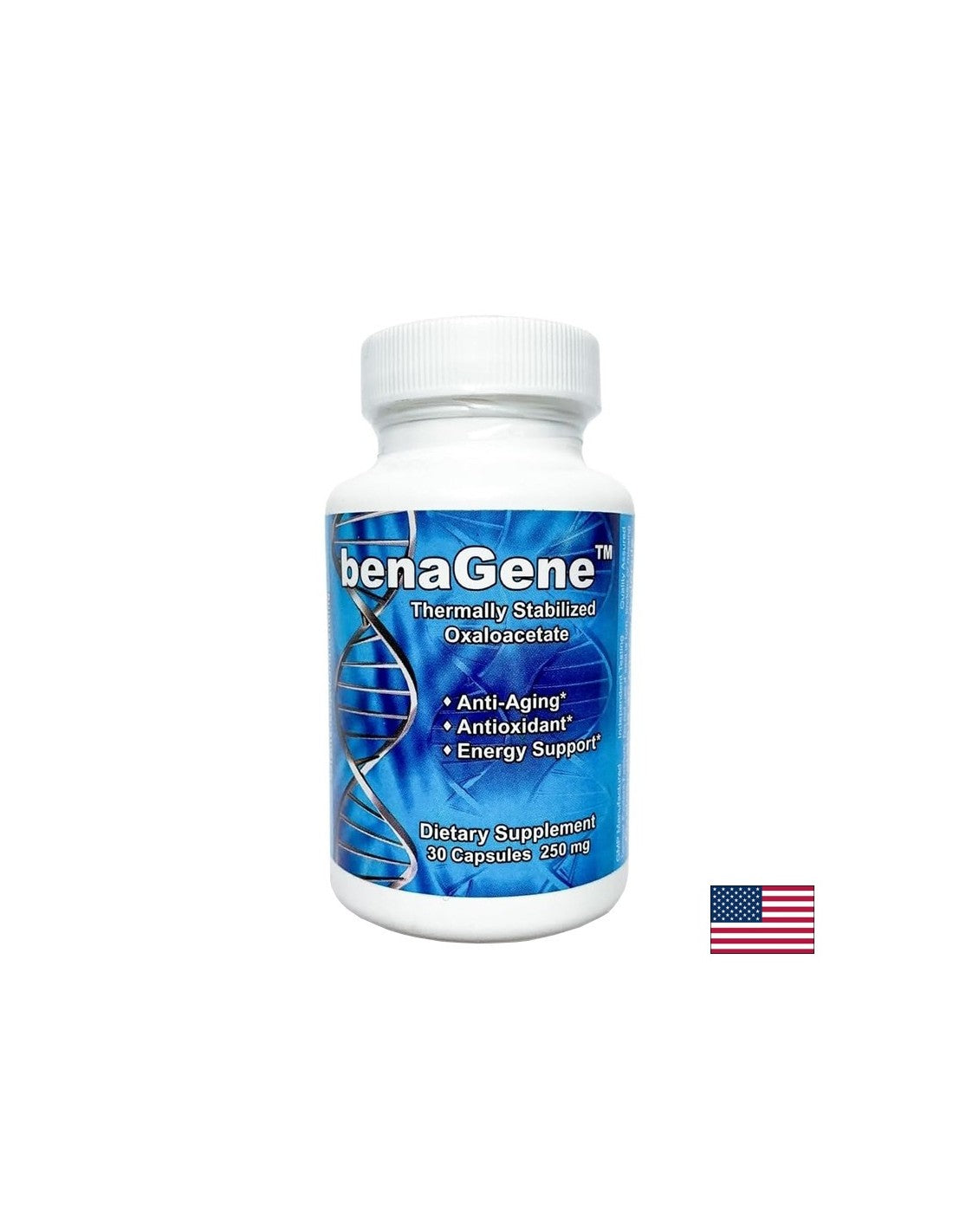 Υγεία των γυναικών και αντι -γήρανση - Θερμικά σταθεροποιημένο οξαλοοξικό οξύ Benagene, 30 κάψουλες