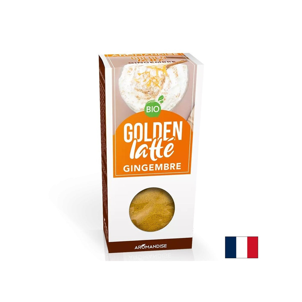 Golden Latte με κουρκούμη και τζίντζερ, άμεσο ποτό, 60 g