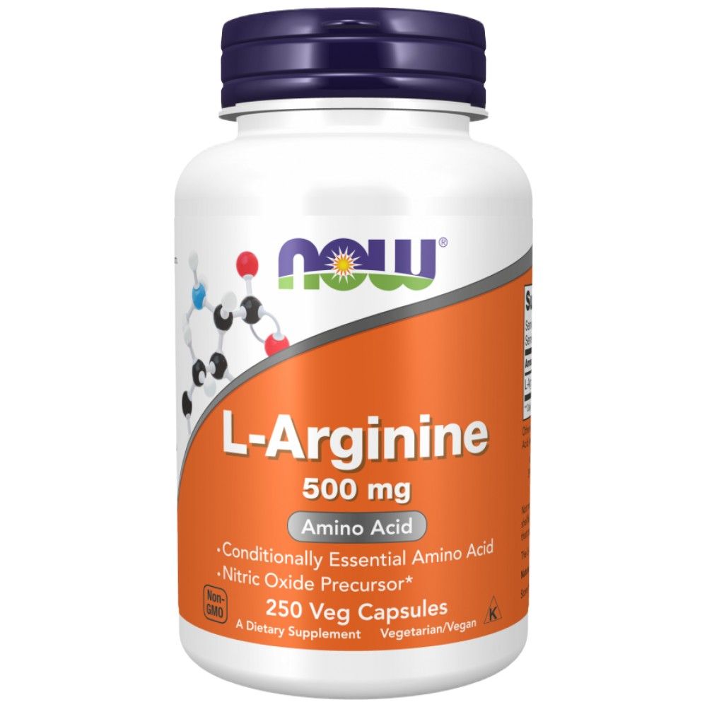 L -αργινίνη 500 mg - 250 κάψουλες