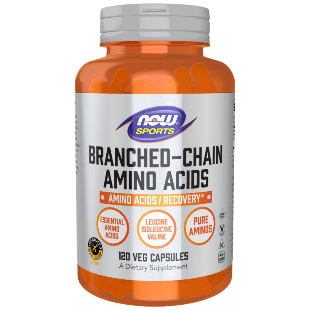 Διακλαδισμένη αλυσίδα αμινοξέα/BCAA - 120 κάψουλες