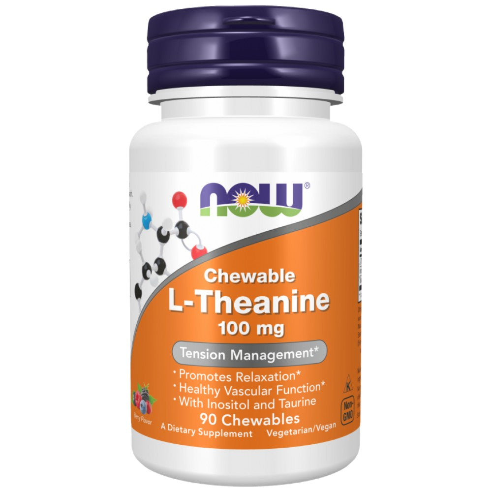 L-θάνατος 100 mg μασώμενο | Με Inositol & Taurine - 90 Chewable Tablets