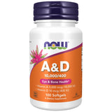 Βιταμίνη A & D 10000/400 IU - 100 κάψουλες πηκτής